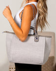 Edith Tweed Tote Bag