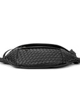 The Riley | Woven Leather Sling Bag