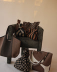Brown Crochet Handbag