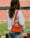 The Jana Leather Satchel Bag