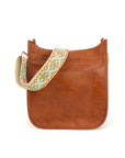 The Sailor | Zippered Crossbody Bag (Brown) - Pick Your Strap