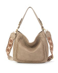 The Harper | Cross Stitch Messenger Bag