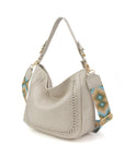 The Harper | Cross Stitch Messenger Bag
