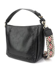 The Harper | Cross Stitch Messenger Bag
