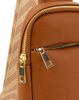 The Harlow | Sling Bag with Chevron Strap | 3 Colors
