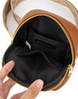 The Harlow | Sling Bag with Chevron Strap | 3 Colors