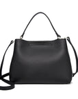 Elegant Genuine Leather Handbag - Fashionable Casual Leather Tote Purse & Shoulder Crossbody Bag for Women