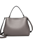 Elegant Genuine Leather Handbag - Fashionable Casual Leather Tote Purse & Shoulder Crossbody Bag for Women