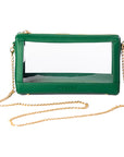 Violet Clear Bag