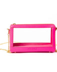 Violet Clear Bag