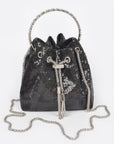 Women's Handbag Sequins Bucket Bag - NOHO - BYMANYC ® New York