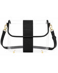 Crystal Clear Bag — Black