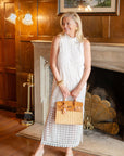 Margo Camel - Wicker Handbag