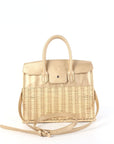 Margo Camel - Wicker Handbag