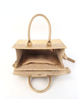Margo Camel - Wicker Handbag