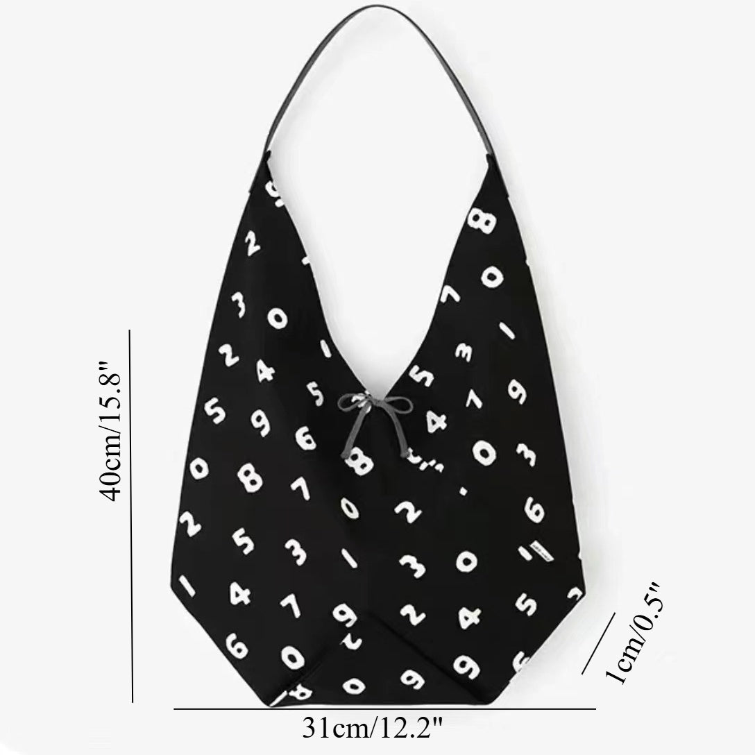 Printed Canvas Hobo