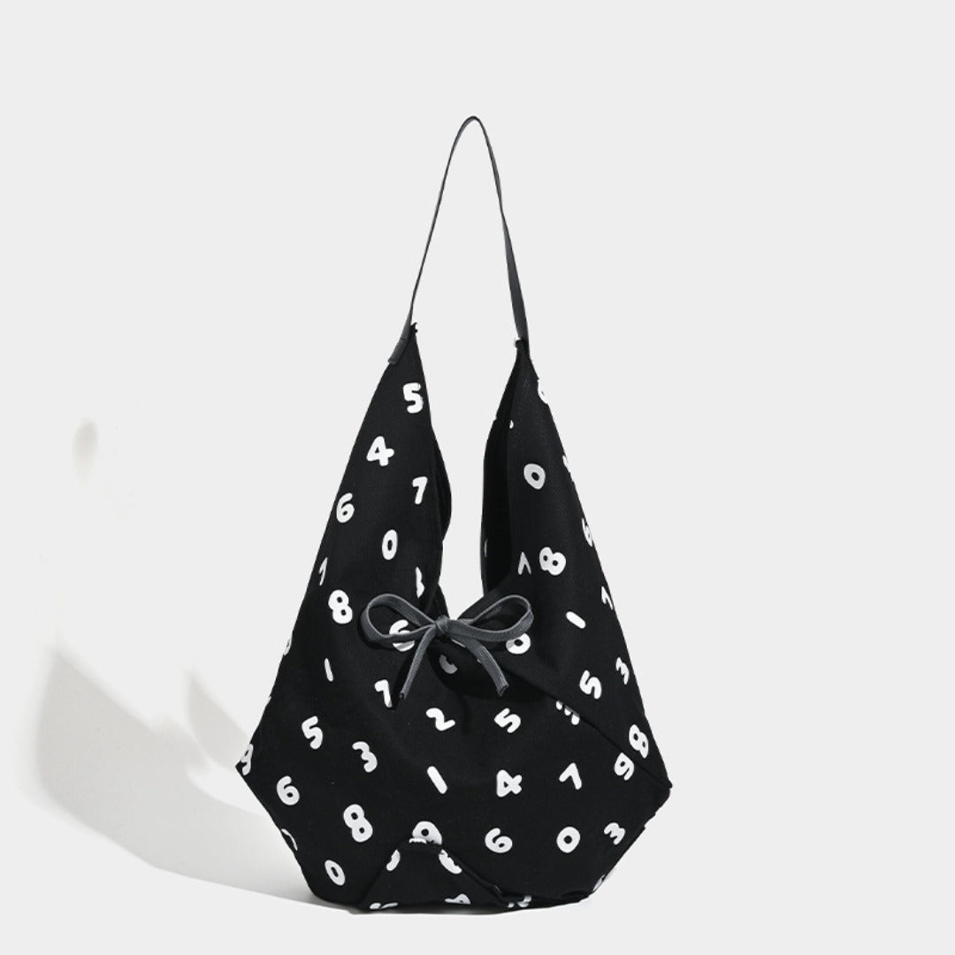 Printed Canvas Hobo
