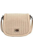 Maria Carla Woman's Fashion Luxury Leather Handbag-Small Purse, Smooth