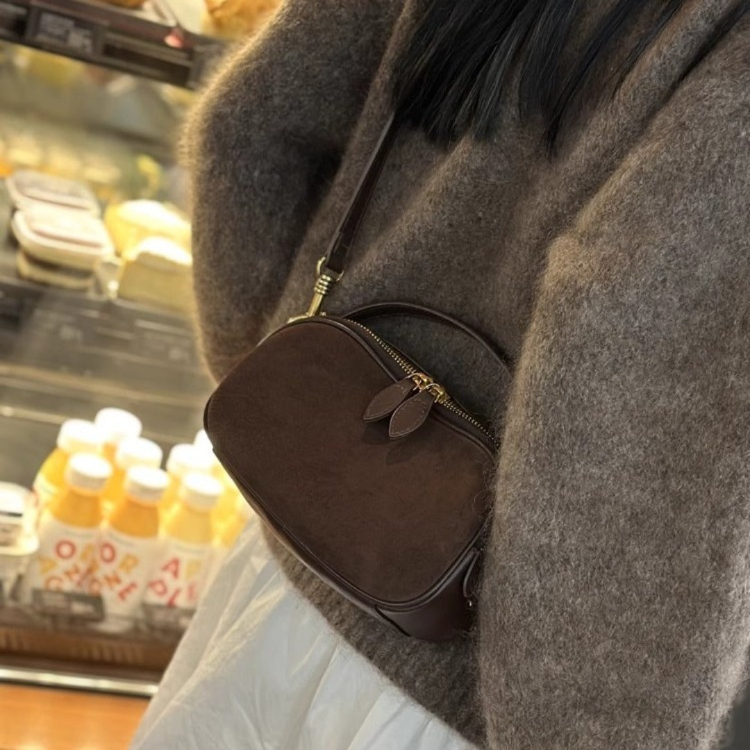 Elegant Small Handbag Women's Handbag – Stylish Crossbody Bag, Versatile Tote Purse with Soft Leather Retro Design