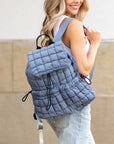Stevie Quilted Puffer Backpack