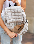 Stevie Quilted Puffer Backpack