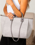 Edith Tweed Tote Bag