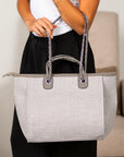 Edith Tweed Tote Bag