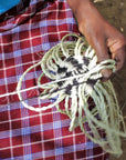 Nourishment Handmade Sisal Straw Basket Tote.