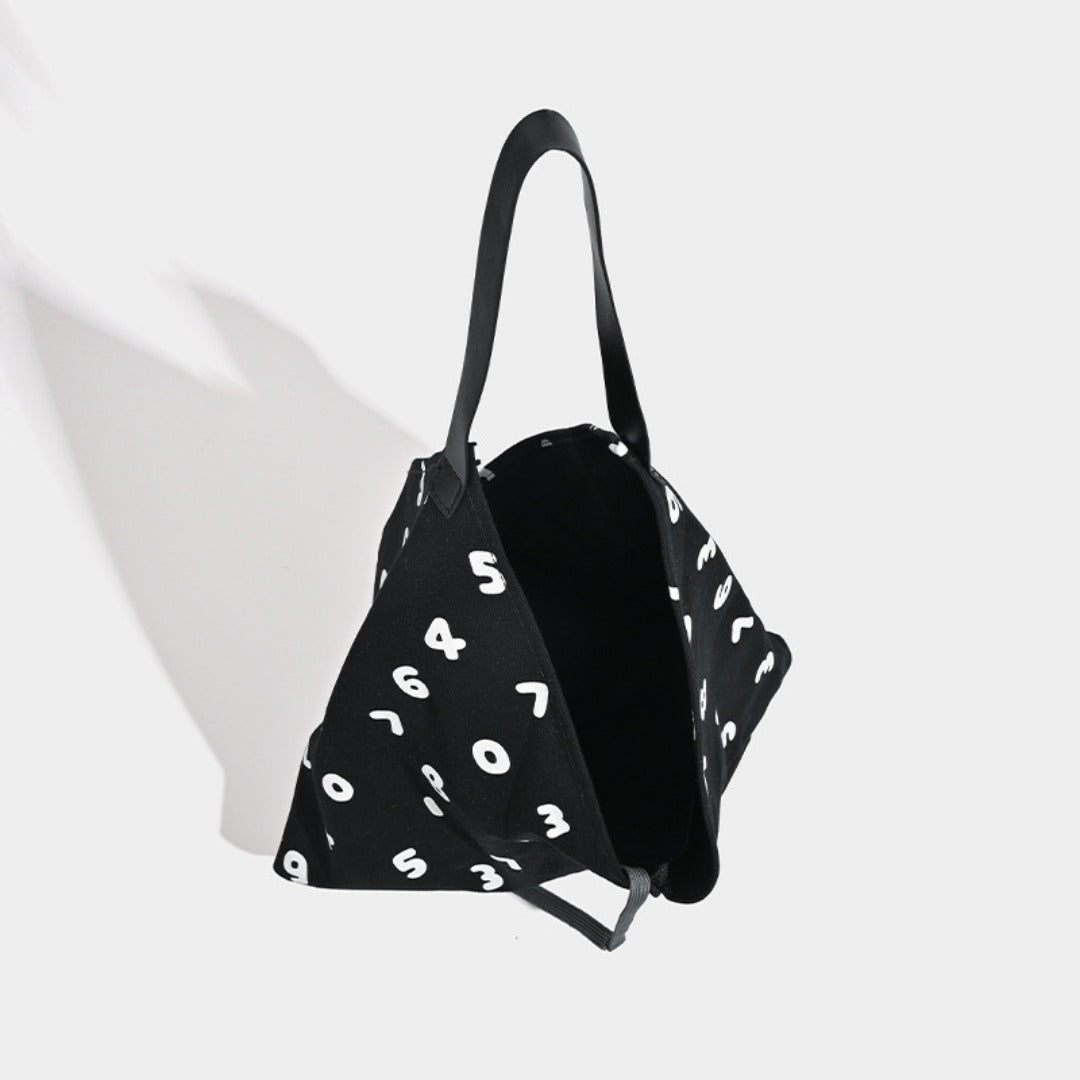 Printed Canvas Hobo