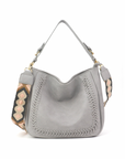 The Harper | Cross Stitch Messenger Bag