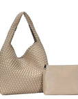 The Corrine Woven Hobo Bag