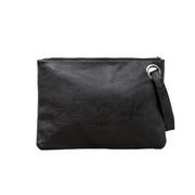 Black oversized clutch