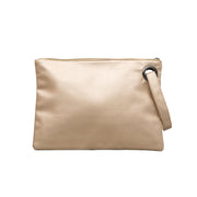 Champagne oversized clutch