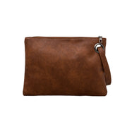 Chestnut oversized clutch