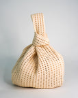 Oat Crochet Handbag