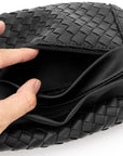 The Riley | Woven Leather Sling Bag