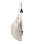 The Riley | Woven Leather Sling Bag