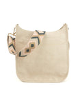 The Sailor | Zippered Crossbody Bag (Ivory) - Pick Your Strap