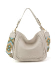 The Harper | Cross Stitch Messenger Bag
