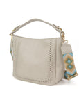 The Harper | Cross Stitch Messenger Bag