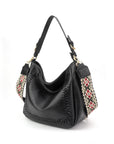 The Harper | Cross Stitch Messenger Bag