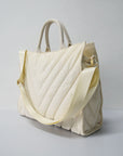 Carmen Puffer Tote in Olive