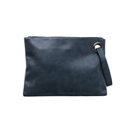 Midnight Blue oversized clutch