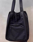 shoulder sports nylon bag waterproof multi-purpose drawstring shoulder bag storage large capacity yoga bag hobo