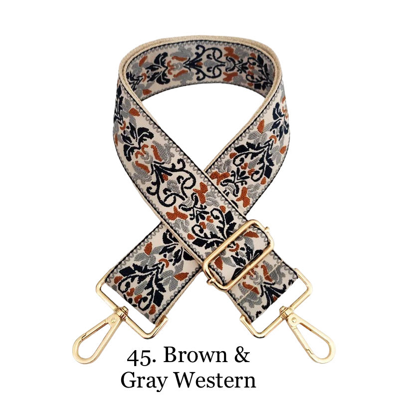 The Sailor | Zippered Crossbody Bag (Brown) - Pick Your Strap