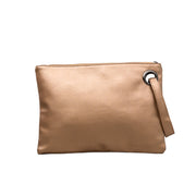Rose Gold oversized clutch