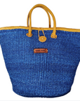 Nourishment Handmade Sisal Straw Basket Tote.