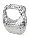The Charlize | Knotted Woven Handbag