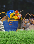 Nourishment Handmade Sisal Straw Basket Tote.