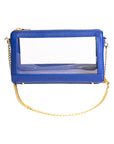 Violet Clear Bag